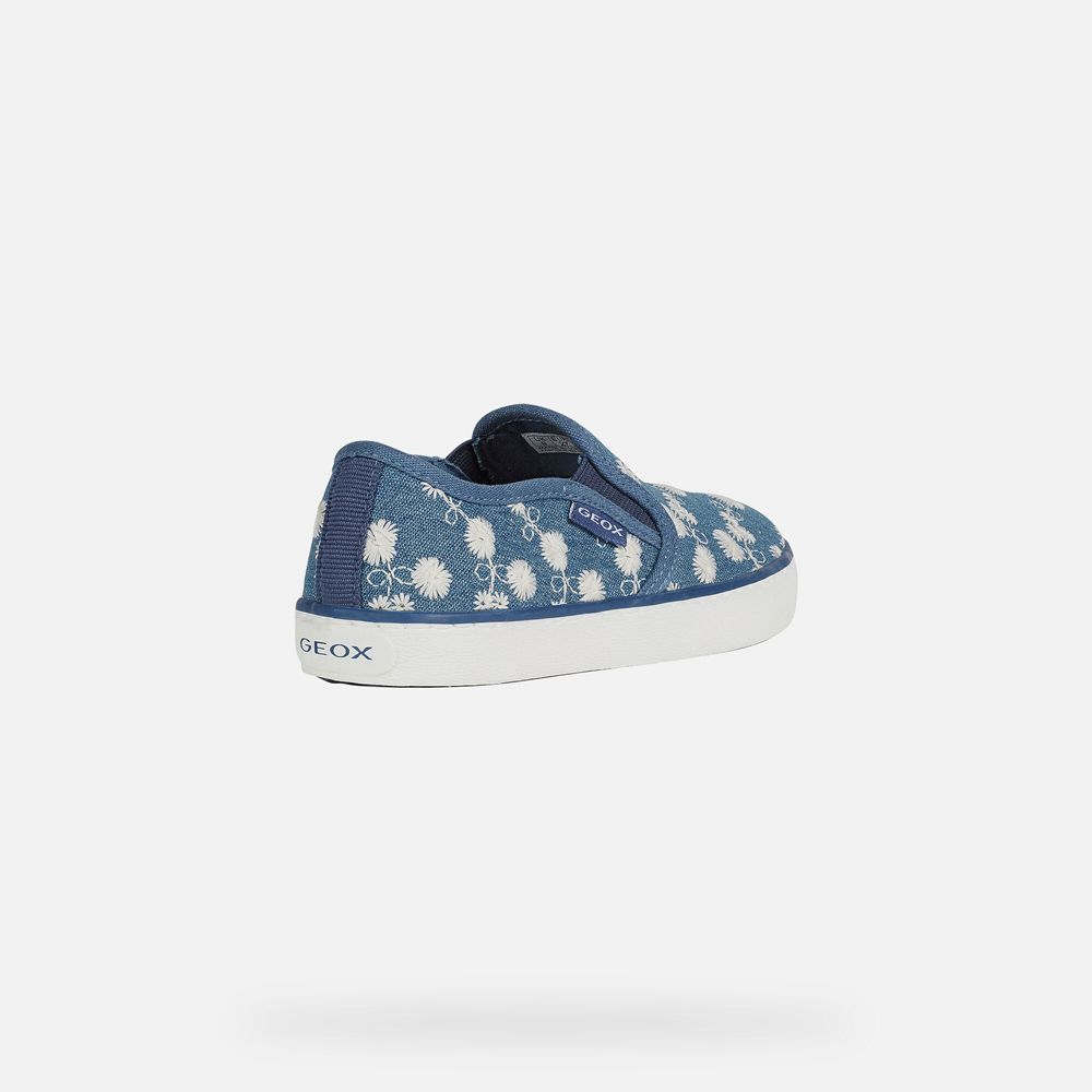 Geox Sneakers Blue Kilwi - Geox Girls Shoes - TXSQKY469